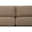 BALCONY - 3-Sitzer-Sofa mit Stoffbezug in Karamell B 256