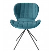 OMG silla de terciopelo azul Zuiver