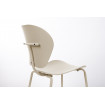 OCEAN - Beige chair made of 100% ocean plastic