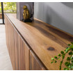 WALNUT - Solid wood sideboard L220