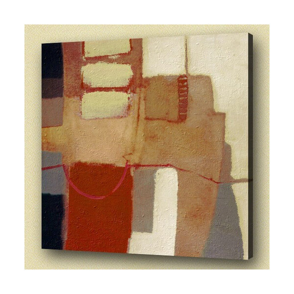 Abstraktes Gemälde Livingroom 1945