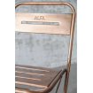 Foldable copper chair