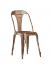 MULTIPL'S COPPER - Stuhl aus kupferfarbenem Metall