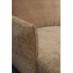 HARPER - Left corner brown sofa
