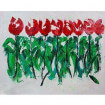 Pintura en lienzo Tulipanes