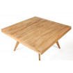 COFFEE - Square table solid wood L60