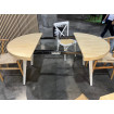 MATIKA - Round extendable dining table