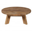 GROENLAND - Table basse ronde en bois D 90