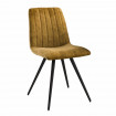 LILO - Gold velvet dining chair