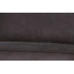 STATEMENT - Canapé 4 places en cuir gris