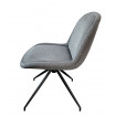 LIDO - Grey swivel chair
