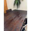 RETRO - Dining table L140 - wooden top
