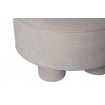 BODI - Natural fabric footstool
