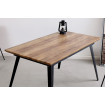 FRIENDLY - Wood and steel extendable dining table W 180