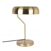 ECLIPSE - Lámpara de sobremesa de acero dorado con acabado en latón