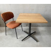 CAFE - Square table solid wood L70