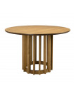 BARLET - Round oak dining table Dutchbone