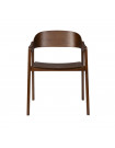WESTLAKE - Chaise de repas en bois marron