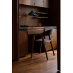 WESTLAKE - Esszimmerstuhl aus braunem Holz