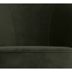 SARA - Dark green velvet armchair