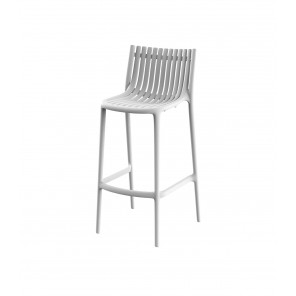 IBIZA - White bar stool