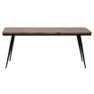 RHOMBIC - Wood and metal dining table L 180