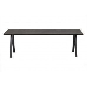 TABLO - Table de repas en chêne noir L 180