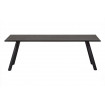 TABLO - Black oak table 180 cm