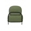 POLLY - Origineller Sessel aus grünem Stoff