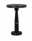 KOLBY - D70 mesa de bar redonda negra
