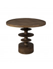 CATH - Table de salon en bois marron D 66