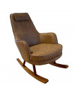 BOURBON - Rocking chair brown