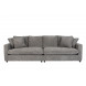 SENSE - Sofá de 3 plazas en tejido gris