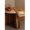 CATH - Salontisch aus braunem Holz D 66