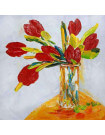 Gemälde Rote Tulpen