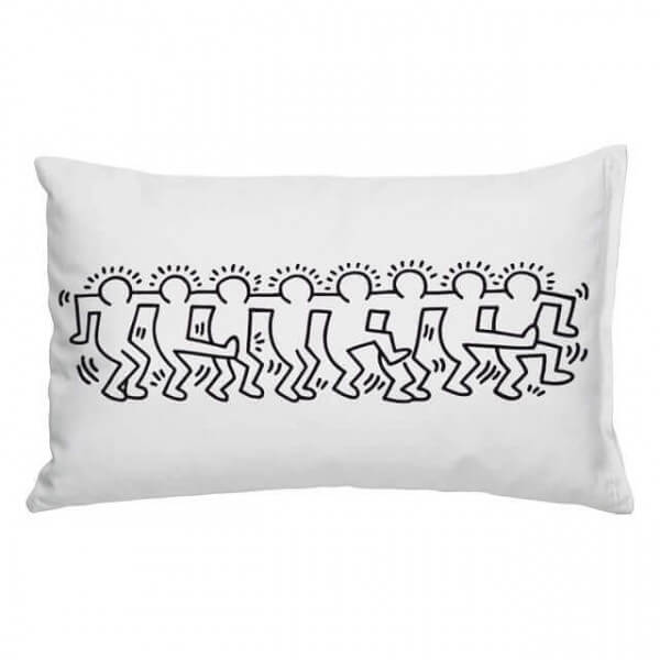 Keith Haring pillow men