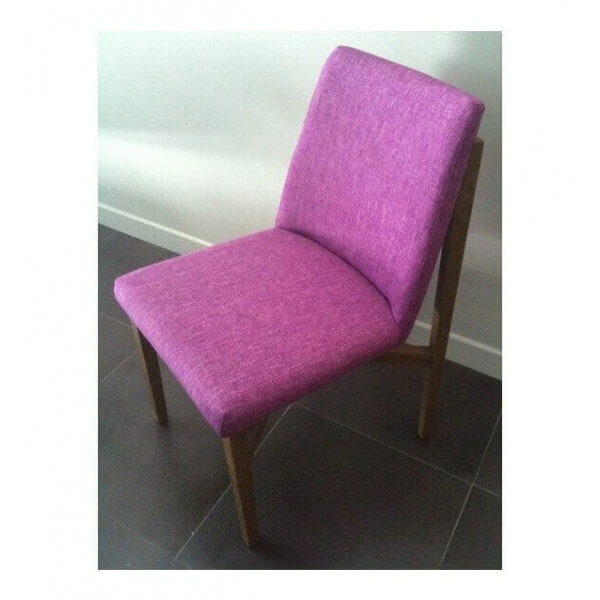 Purple dining chair
