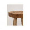 Wood low stool