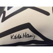 Kissen mit der Unterschrift von Keith Haring