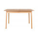 GLIMPS - Table extensible S en bois clair
