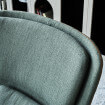 Moderner Lounge Sessel Rockwell grün