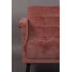 Pink Sir William armchair