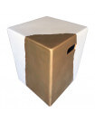 CUBE OR - Concrete cube Gold