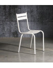 PRITY - White laquered chair